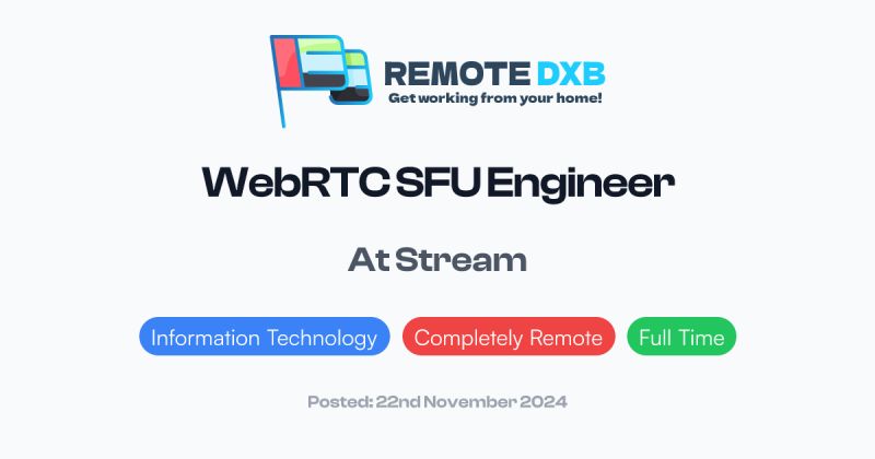 REMOTE JOB IN DUBAI
